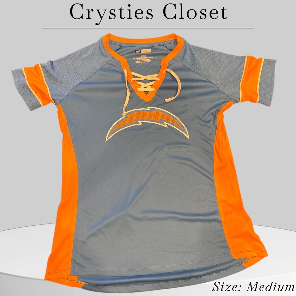 NFL‎ Chargers women's Size Medium jersey
